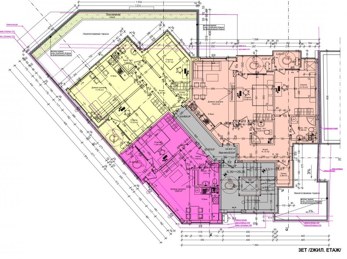 Three-bedroom apartment in Burgas at the construction stage. Zoritsa Quarter. Instalments available!