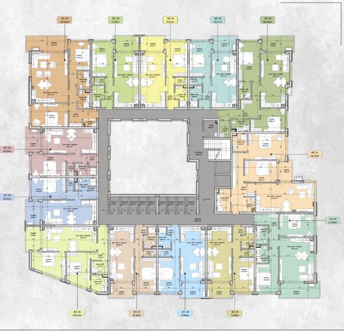 Three-bedroom apartment in Burgas at the construction stage. Slaveykov Quarter. Instalments available!