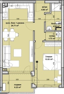 Two-bedroom apartment in Burgas at the construction stage. Slaveykov Quarter. Instalment plan available!