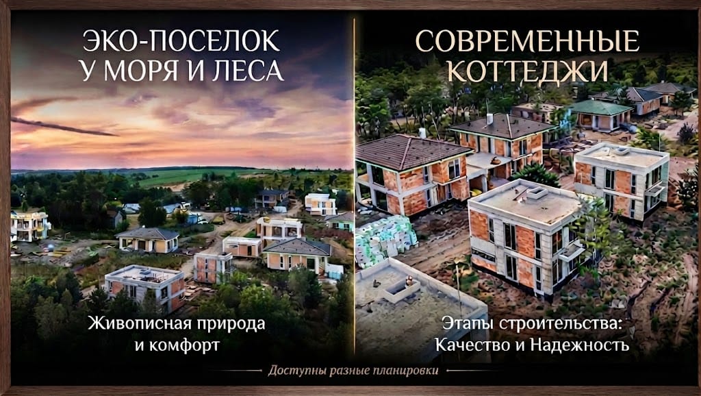Новый коттедж в закрытом посёлке у моря - всего в 15 минутах от Варны и в 5 минутах от пляжа Камчия