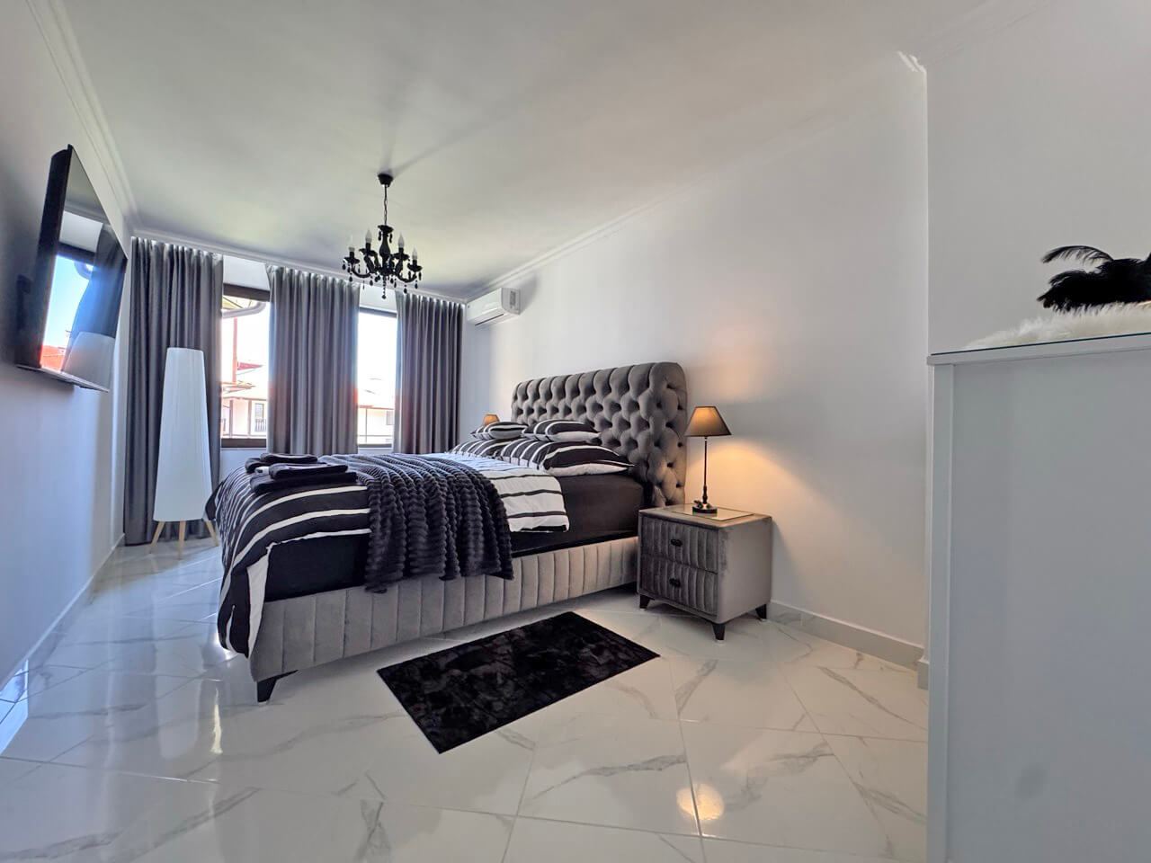 Three-Bedroom Apartment with Sea View in the Elite Etara 4, Sveti Vlas