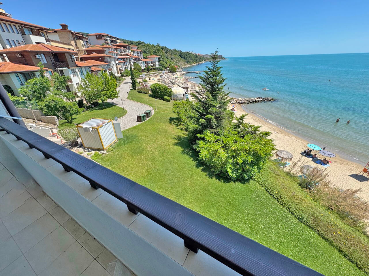 Two-Bedroom Apartment with Panoramic Sea View in the ETARA Sveti Vlas Complex