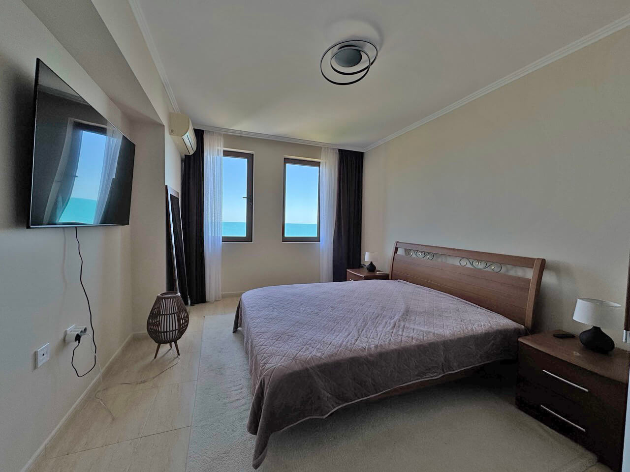 Two-Bedroom Apartment with Panoramic Sea View in the ETARA Sveti Vlas Complex