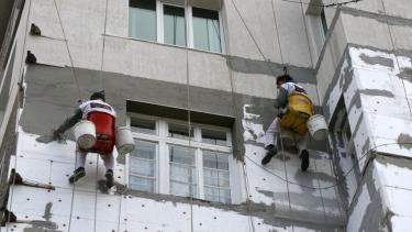 Facade renovation works