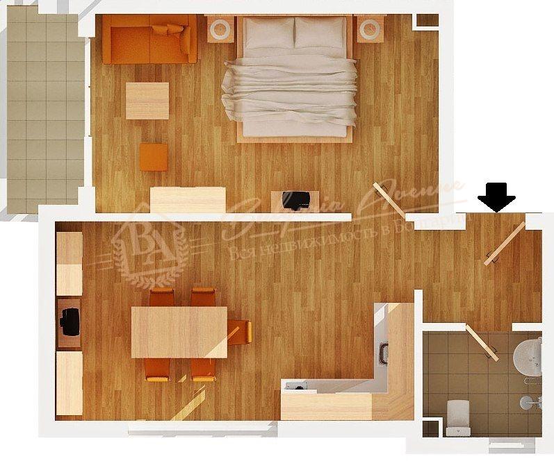 1-bedroom apartment, Villa Marina, Sveti Vlas