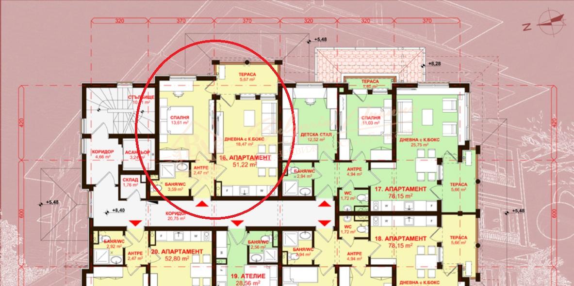 1-bedroom apartment, Malkata Vodenitsa, Sveti Vlas