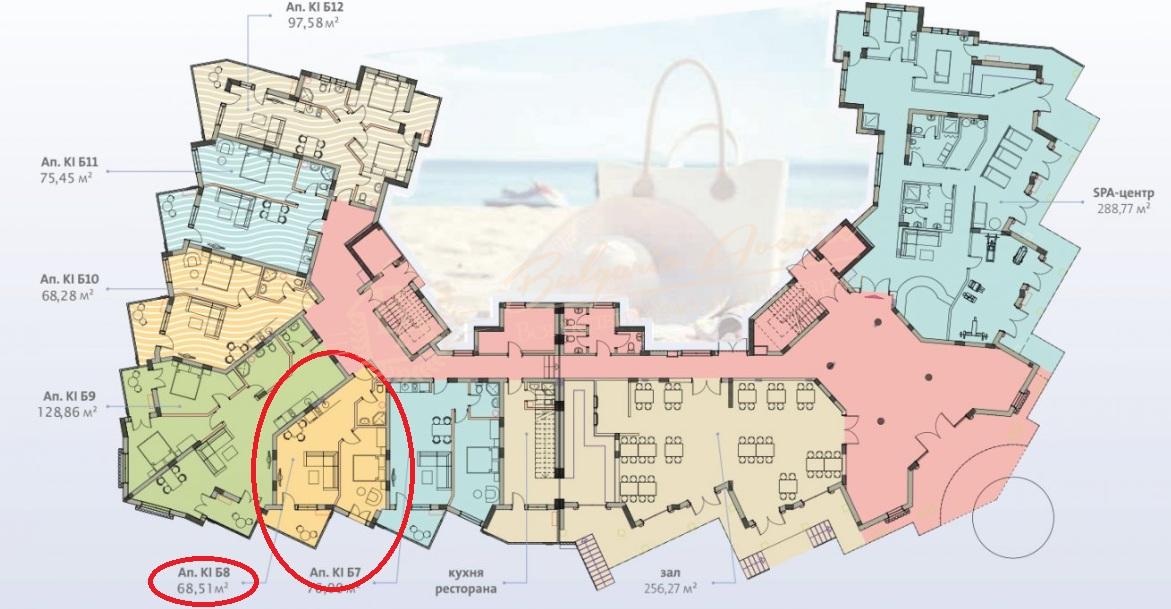 1-bedroom apartment, Millenium 2, Sveti Vlas