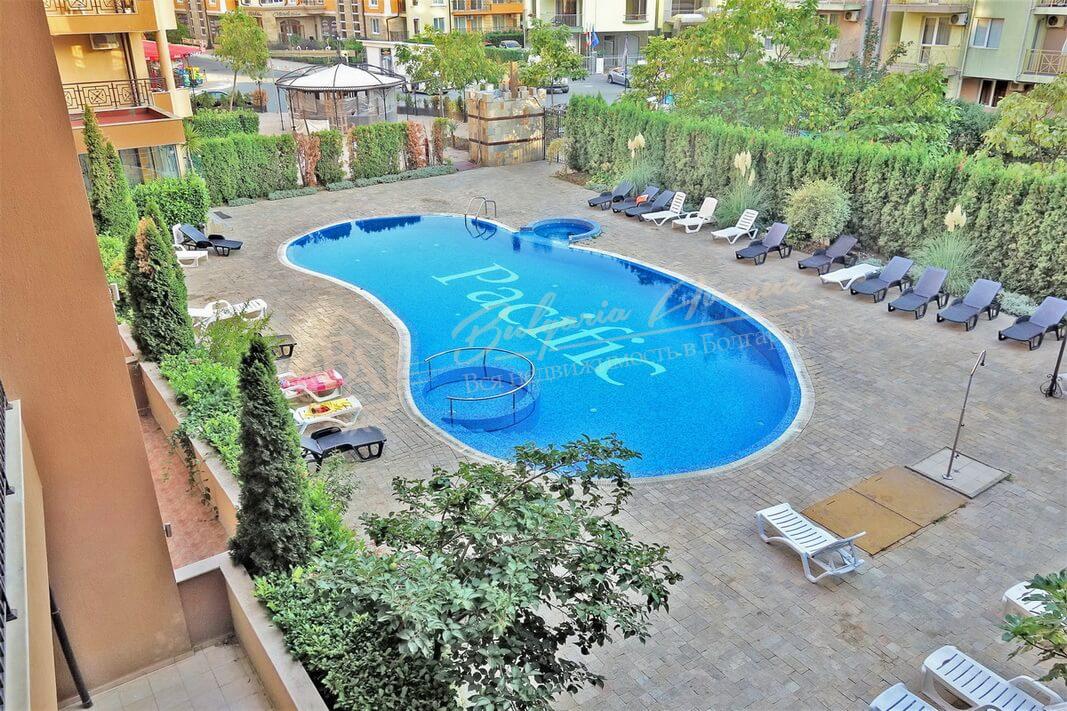 Solid one-bedroom apartment, Pacific 2, Sunny Beach