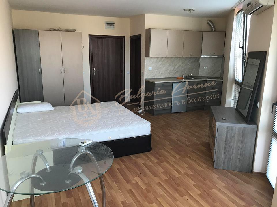 Studio with sea view in Nessebar. Top location.