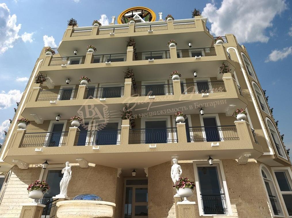 1-Bedroom Apartment in a New, Low-Rise Residential Building by the Sea in Nessebar