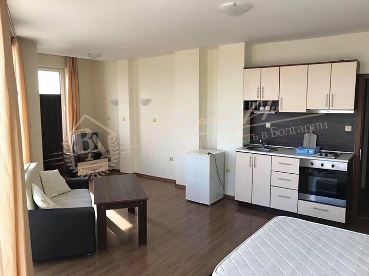 Spacious studio with panoramic terrace and sea view in Sveti Vlas