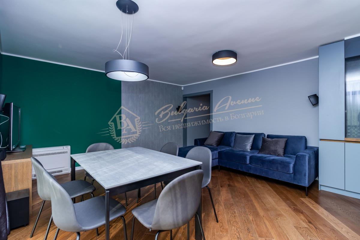 New, designer, three-bedroom apartment with sea panorama in Varna