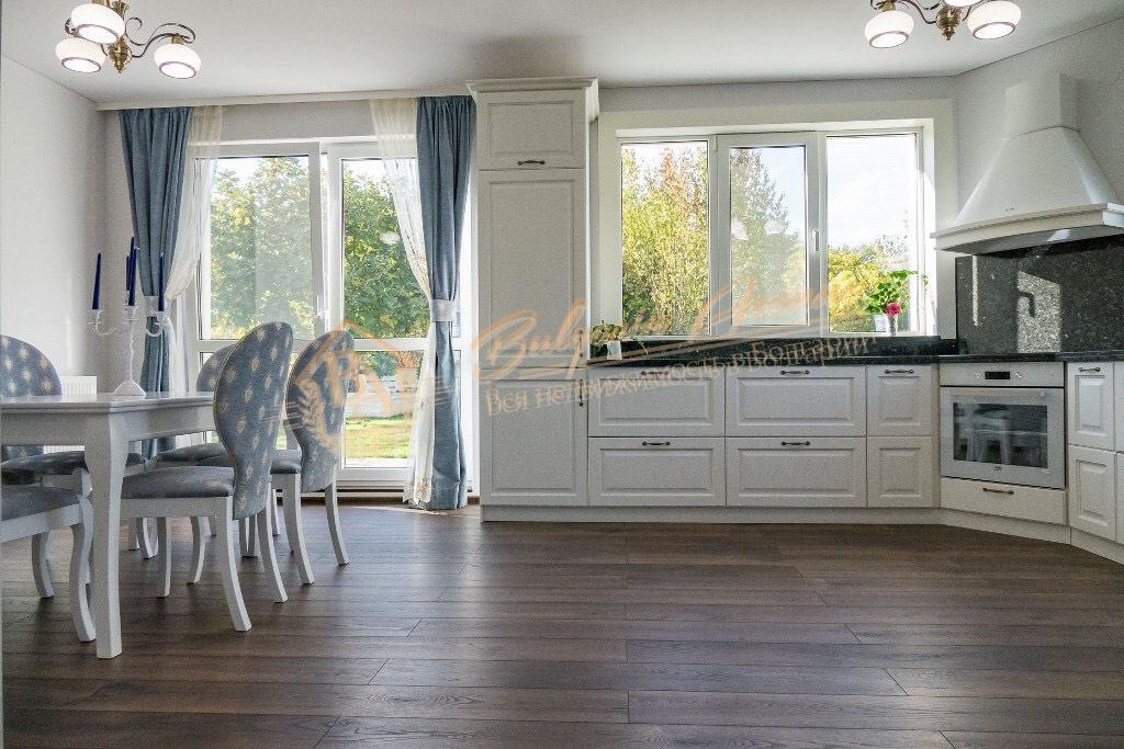 New house with plot and sea panorama, four bedrooms, yard in Varna