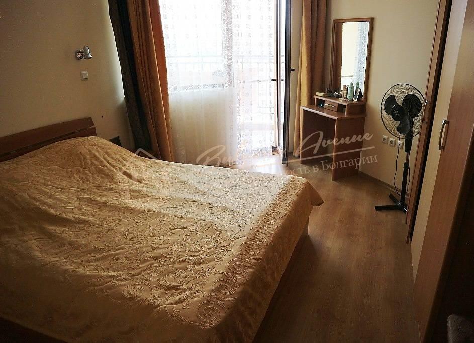 Furnished, two-bedroom apartment with pool view, Sunny Beach