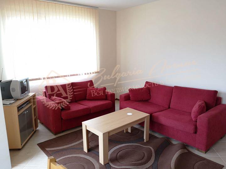 Spacious furnished two-bedroom apartment in Sunny Beach