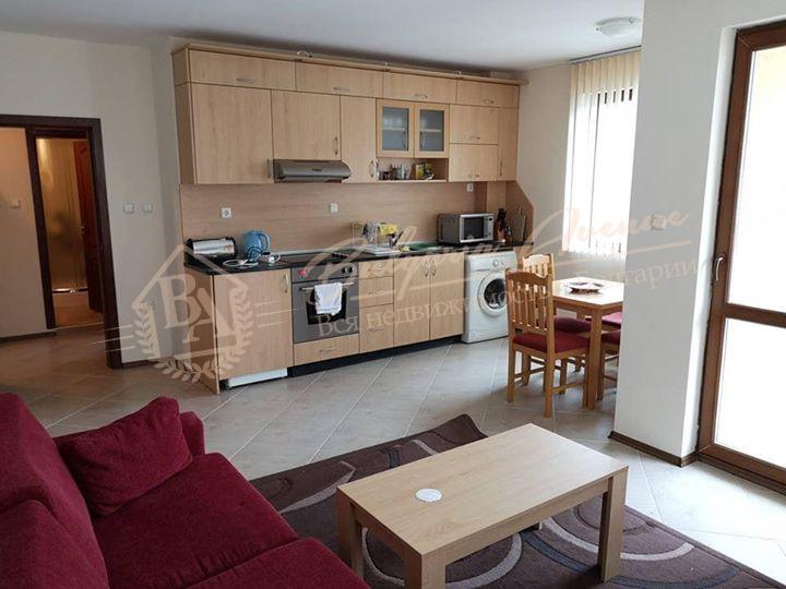Spacious furnished two-bedroom apartment in Sunny Beach