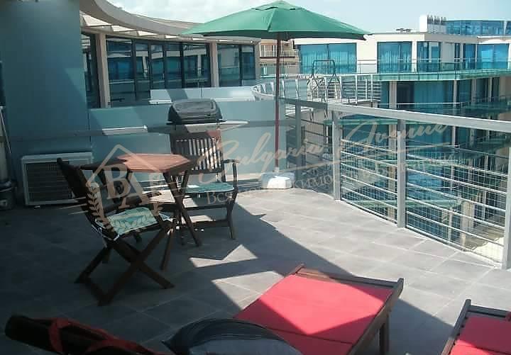 Spacious 1-bedroom apartment in a closed complex in Sunny Beach