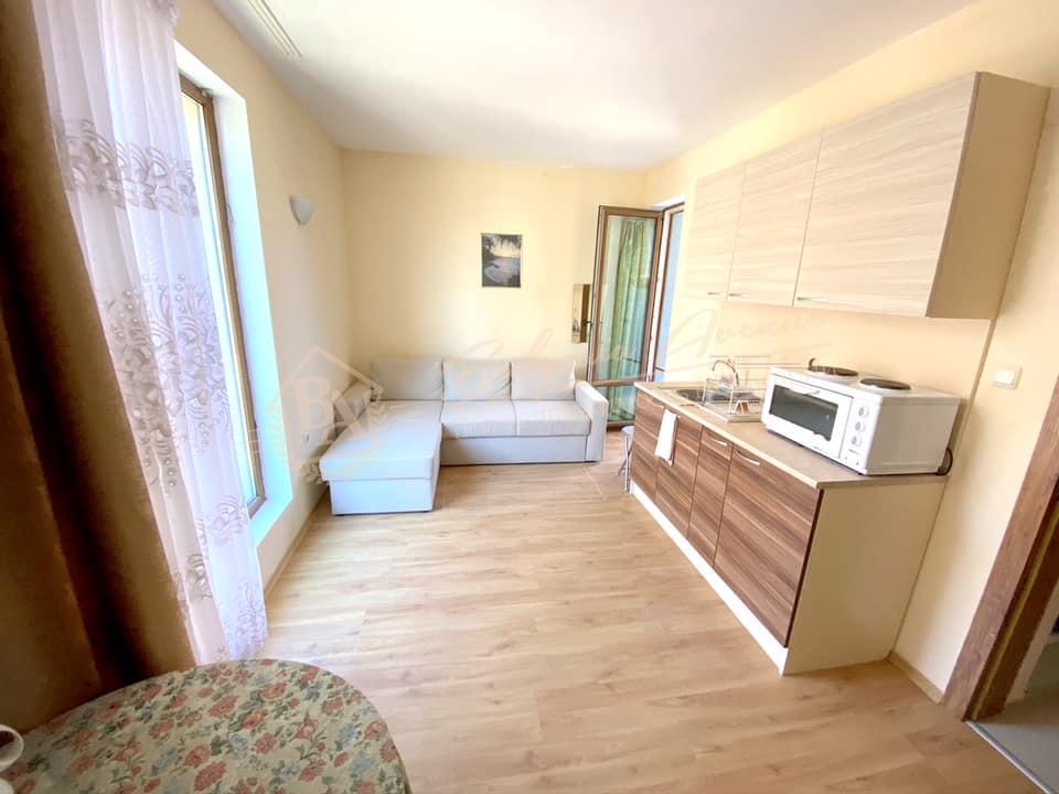 Spacious studio in a residential building without a maintenance fee, Nessebar