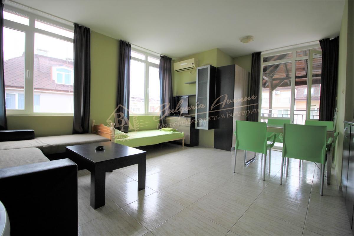 Spacious 1-bedroom apartment in a complex, Sunny Beach