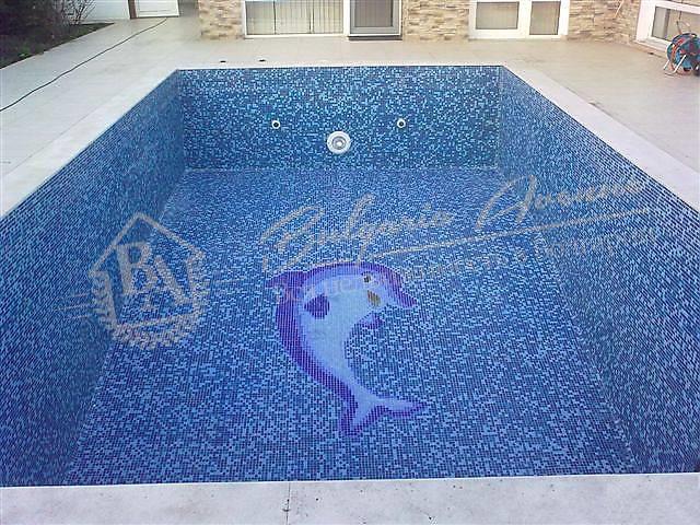 Luxury villa with swimming pool and sea view located near the resort of Albena