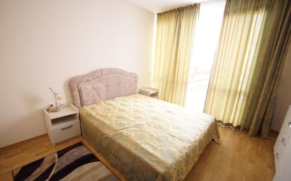 New two-bedroom apartment with furniture by the sea in Sunny Beach
