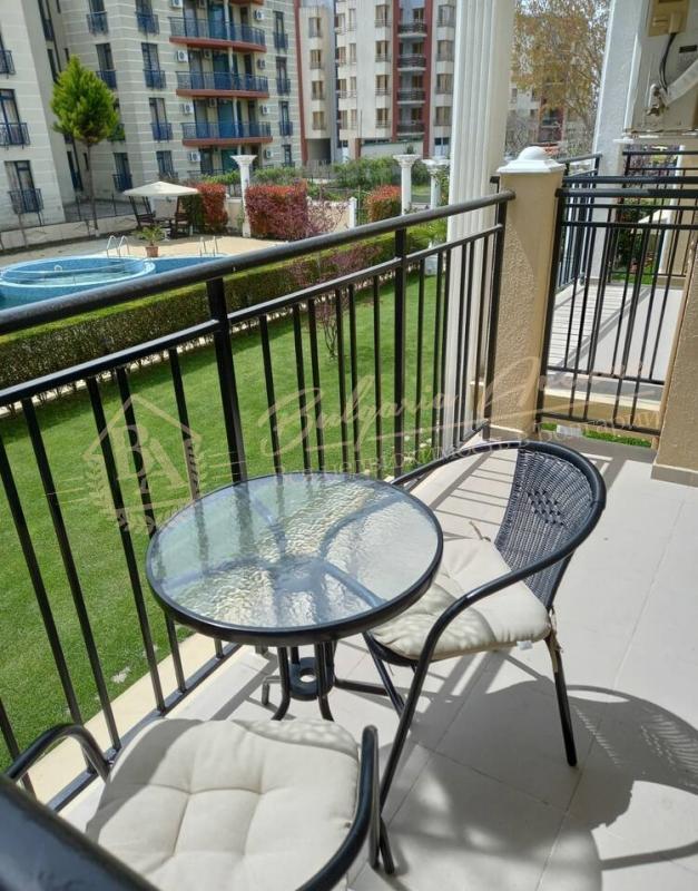 Spacious, excellently furnished studio in a complex in Sunny Beach