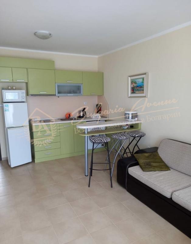 Spacious, excellently furnished studio in a complex in Sunny Beach