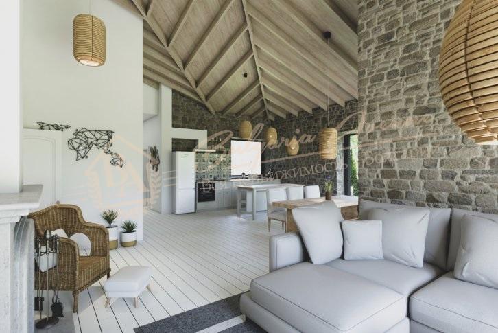 Magnificent new house with excellent asphalt access road