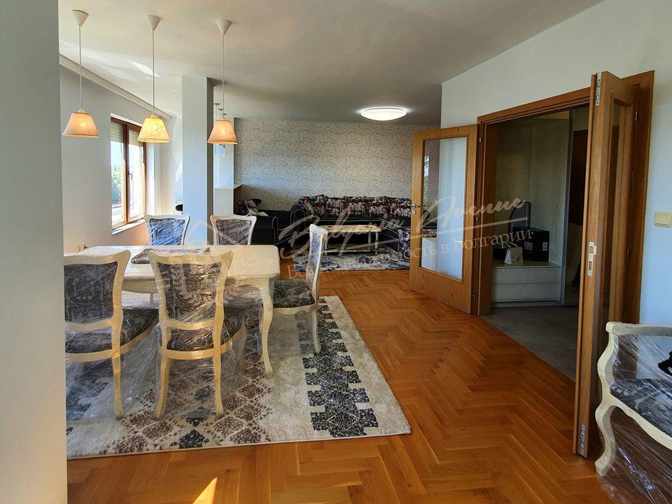 Spacious two-floor apartment with sea view in Varna