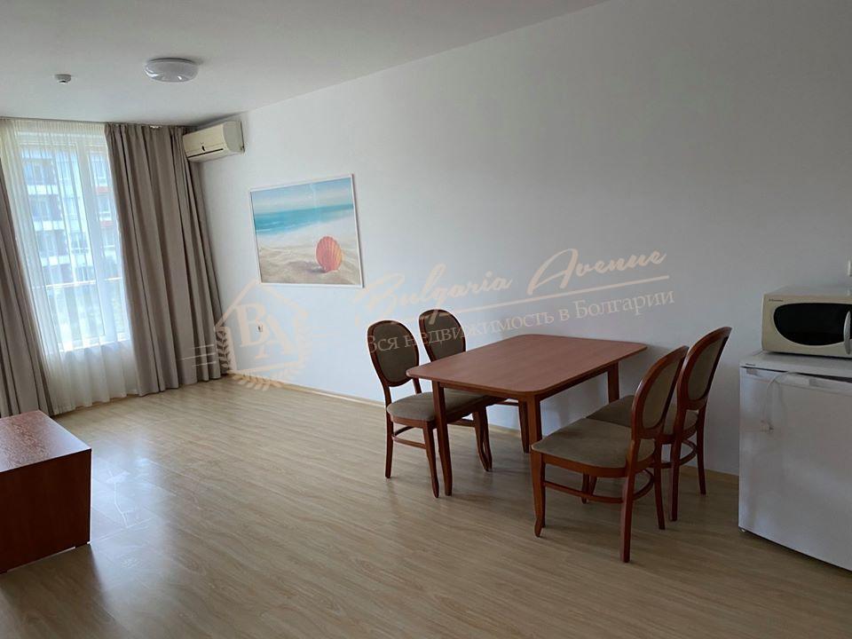 Two-bedroom, designer apartment with sea view on the first line in Byala