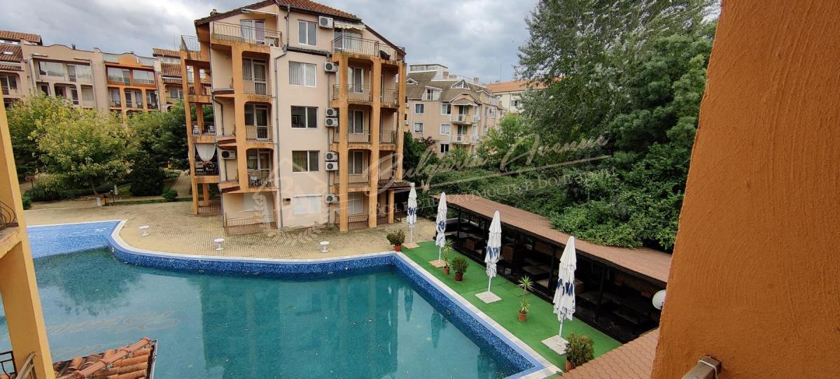 Spacious 1-bedroom apartment in the Casa Brava complex, Sunny Beach