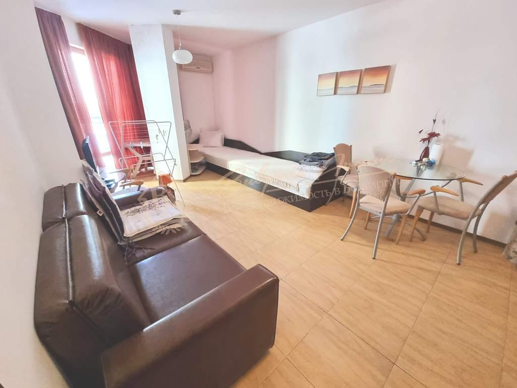 Two-bedroom apartment on the ground floor in Amadeus 1 complex, Sunny Beach