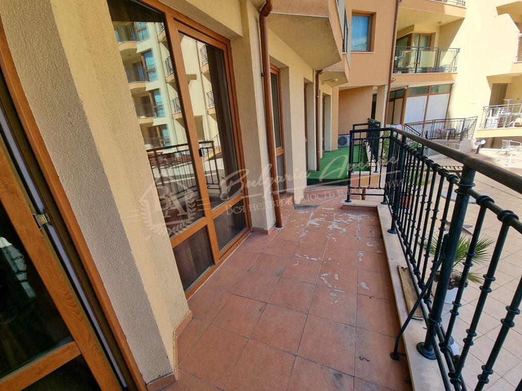 Two-bedroom apartment on the ground floor in Amadeus 1 complex, Sunny Beach