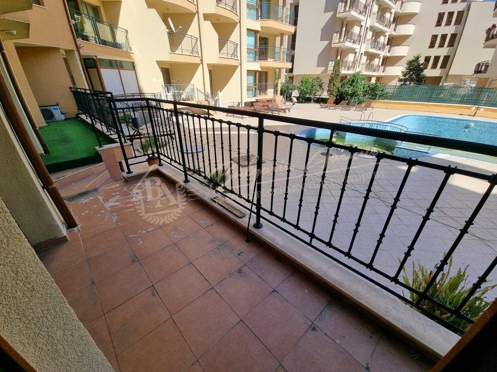 Two-bedroom apartment on the ground floor in Amadeus 1 complex, Sunny Beach