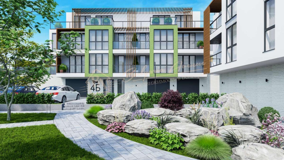 2-Bedroom Apartment in an Energy-Efficient Park with Sea View, Varna