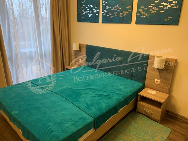 Studio with its own courtyard in a gated complex in Sunny Beach