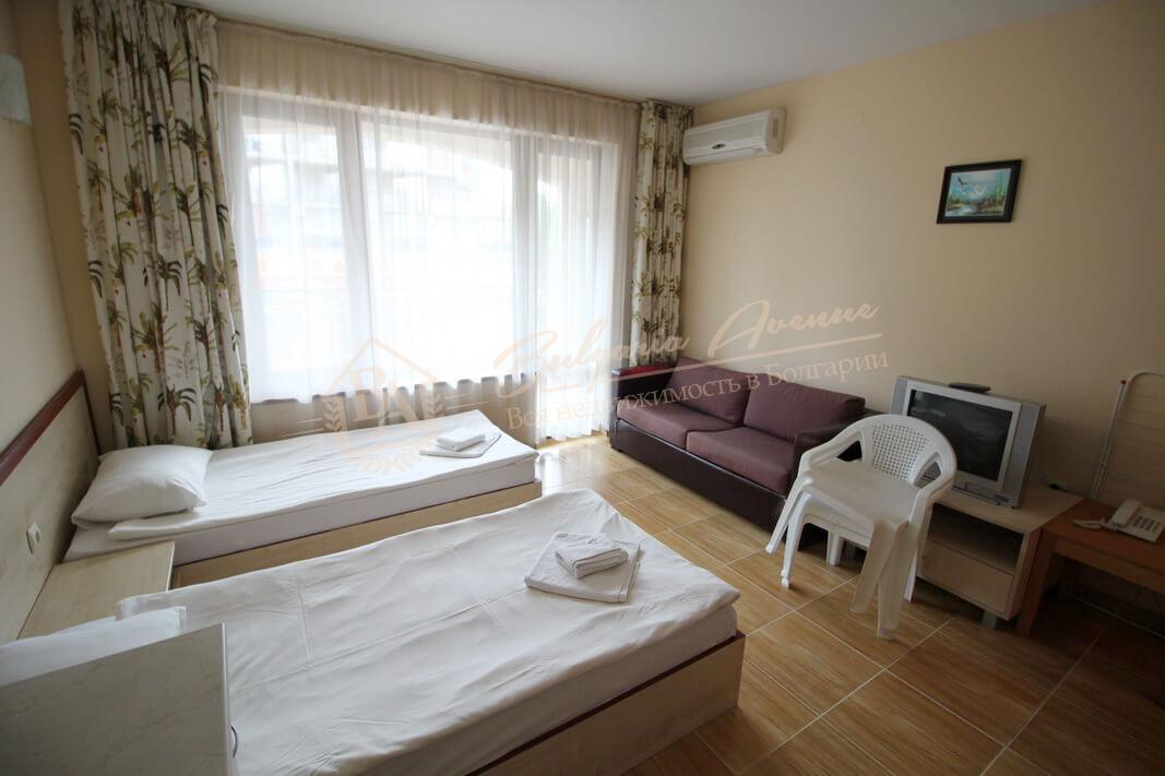 Studio in a closed complex for holiday / for rental in Sunny Beach