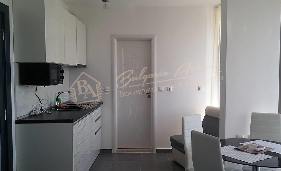 Designer one-bedroom apartment with furniture in Sunny Beach