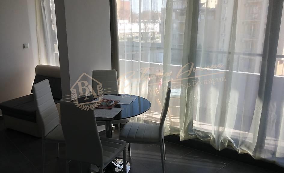 Designer one-bedroom apartment with furniture in Sunny Beach