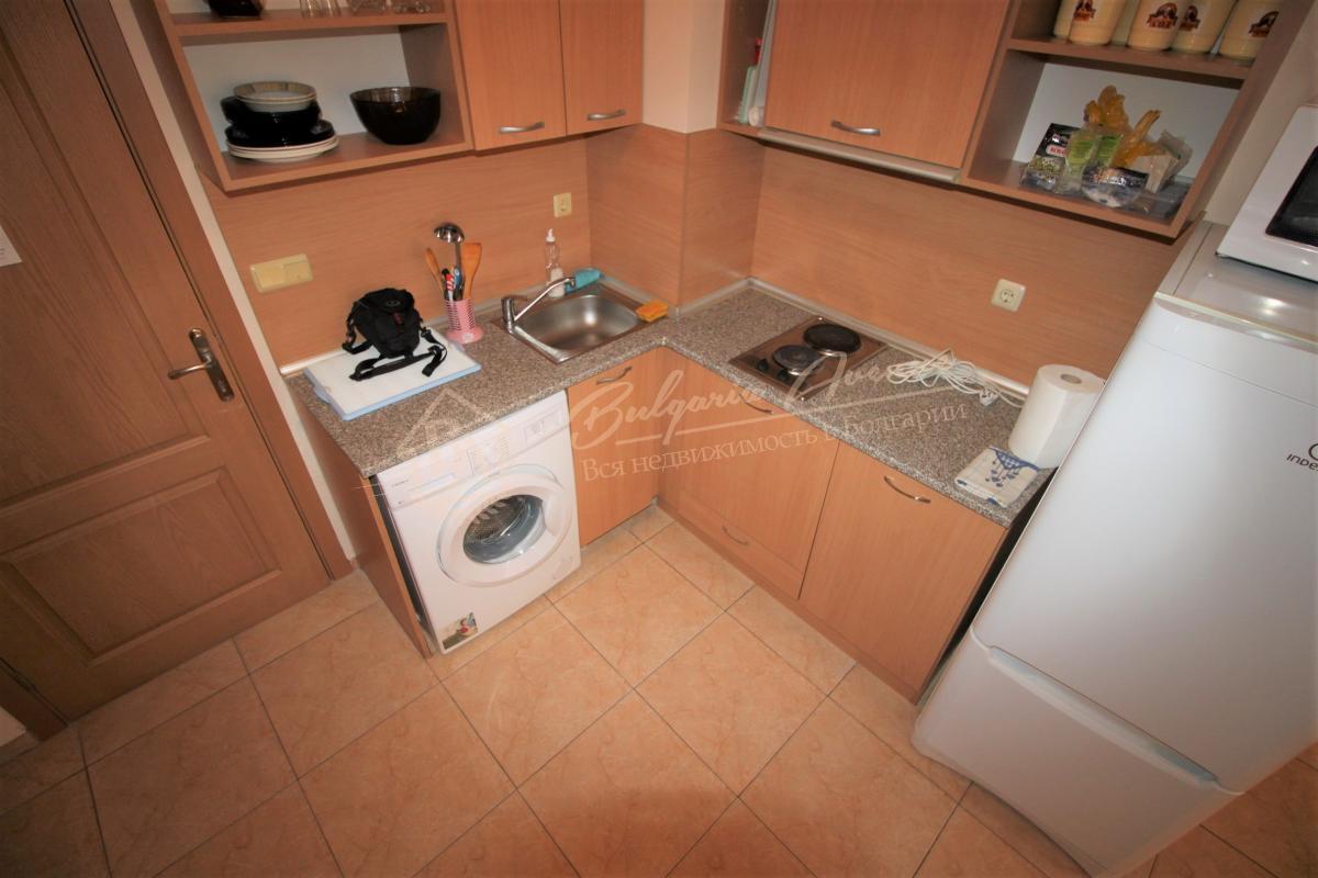 Spacious 2+2 studio, second line in Sunny Beach complex