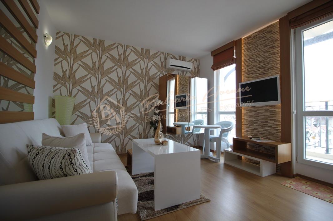 Furnished, spacious studio in an elite complex in Sunny Beach