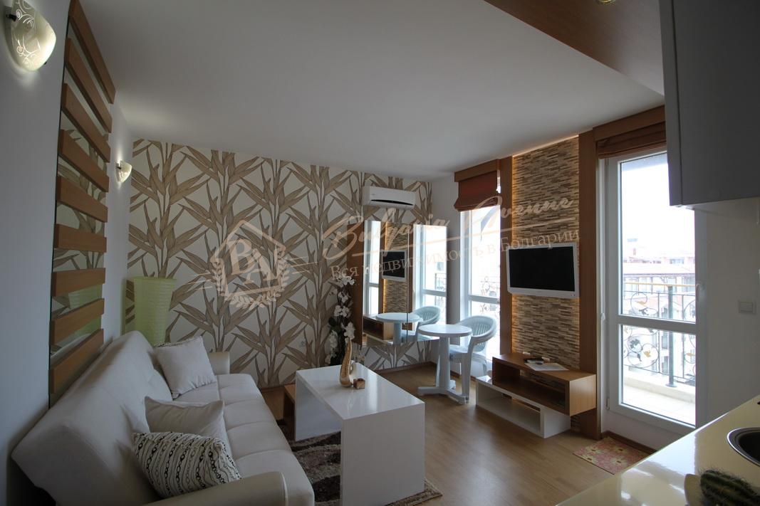 Furnished, spacious studio in an elite complex in Sunny Beach
