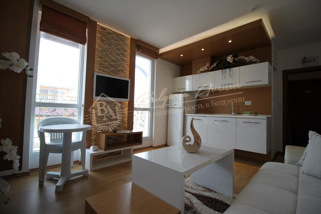 Furnished, spacious studio in an elite complex in Sunny Beach