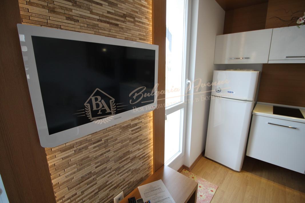 Furnished, spacious studio in an elite complex in Sunny Beach