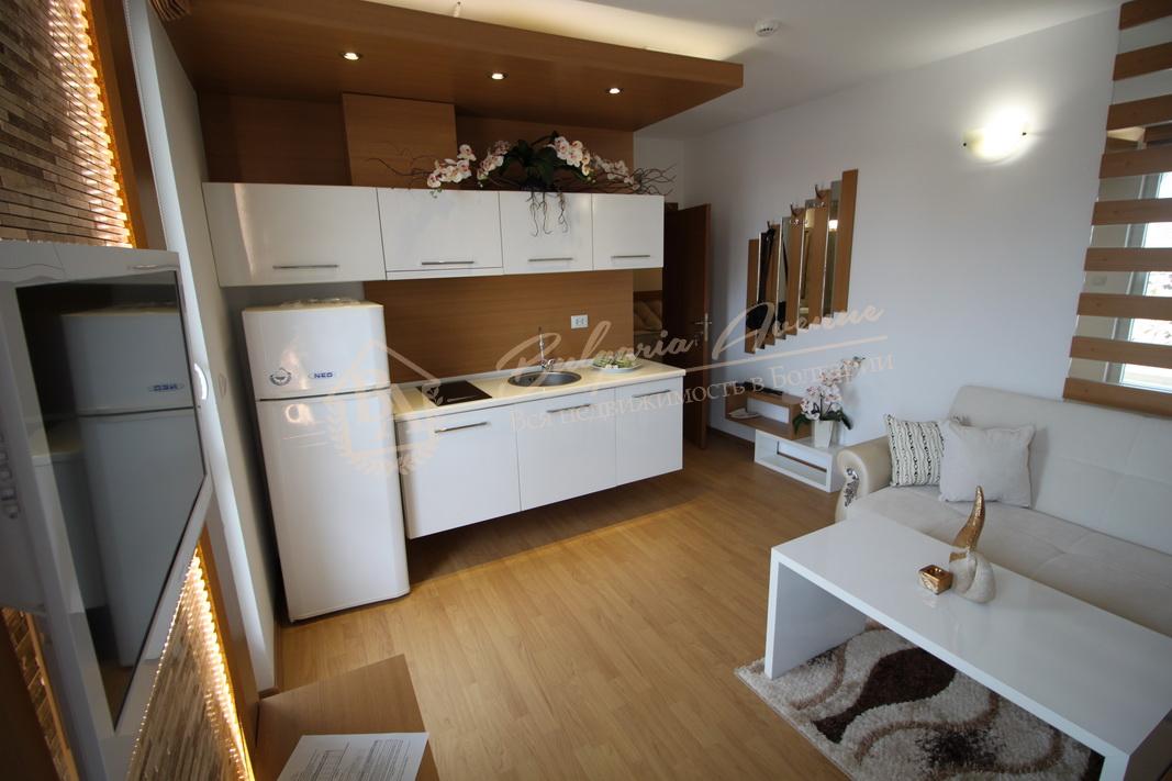 Furnished, spacious studio in an elite complex in Sunny Beach