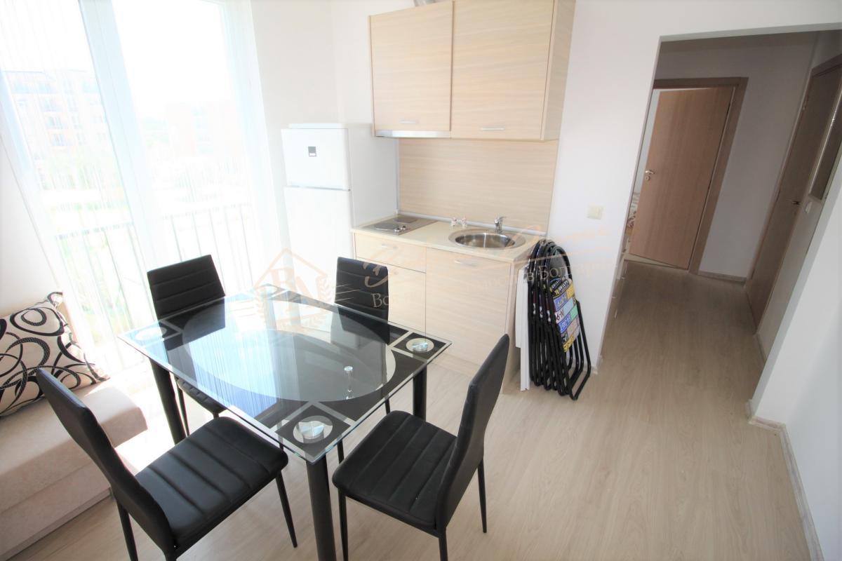 1-Bedroom Apartment with French Windows in Sunny Beach