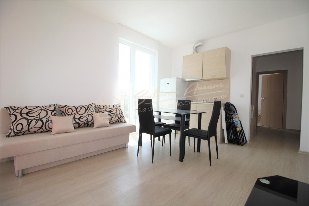 1-Bedroom Apartment with French Windows in Sunny Beach
