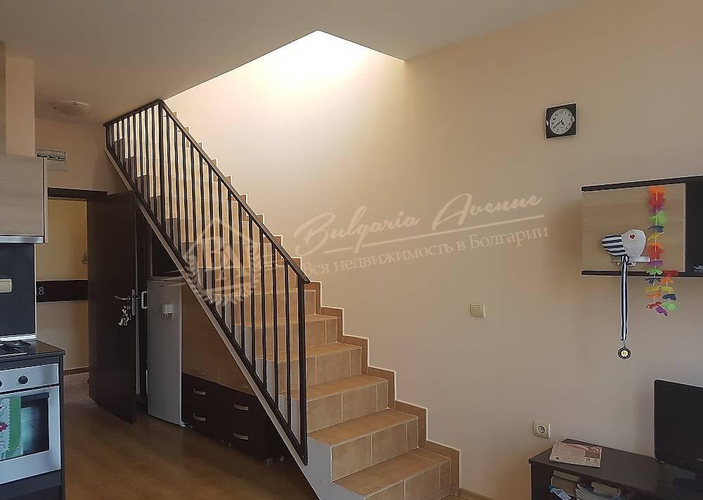 Two-storey apartment with 1 bedroom with sea view, Sveti Vlas