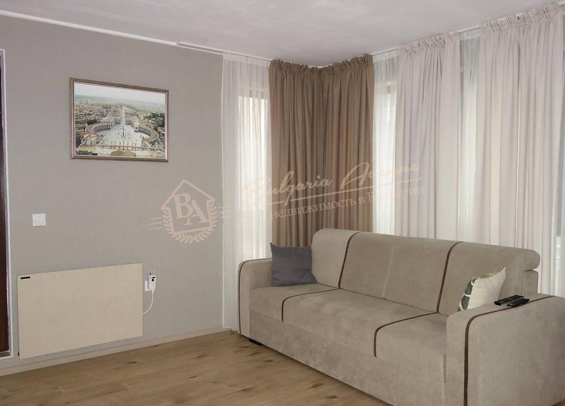Designer furnished 1-bedroom apartment in a new building, Nessebar