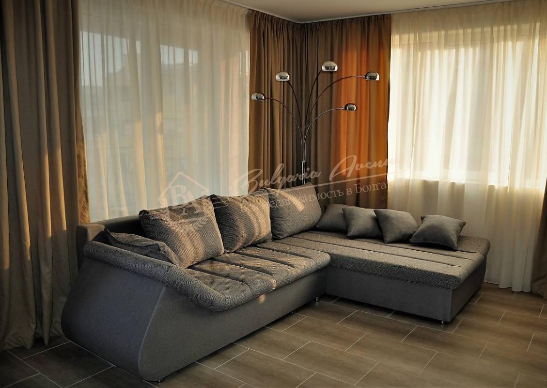 New, furnished 1-bedroom apartment 100m from the sea in Ravda